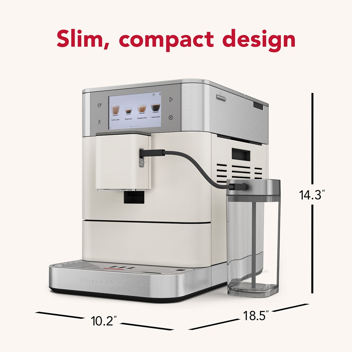 Fully Automatic Espresso Machine KF8 - Porcelain White - Image 2