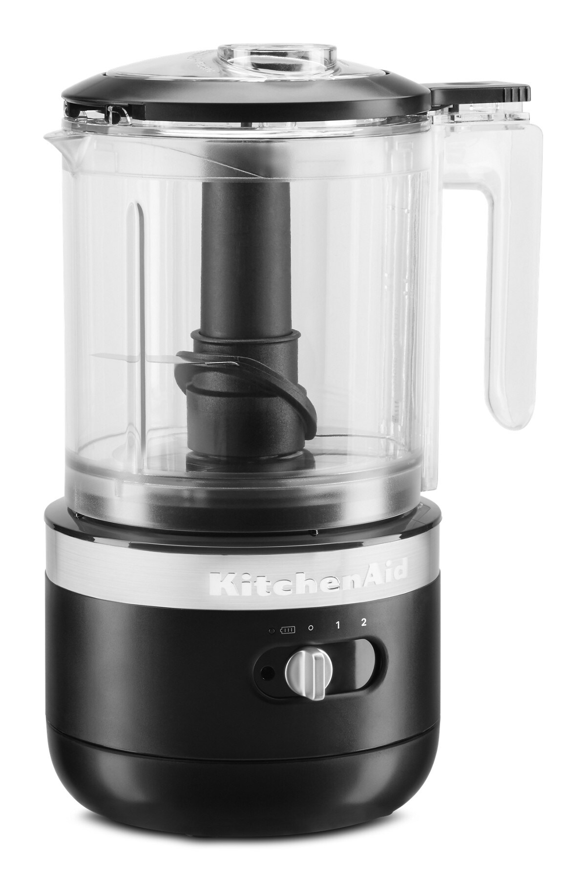 Cordless 5 Cup Food Chopper - Black Matte - Image 2