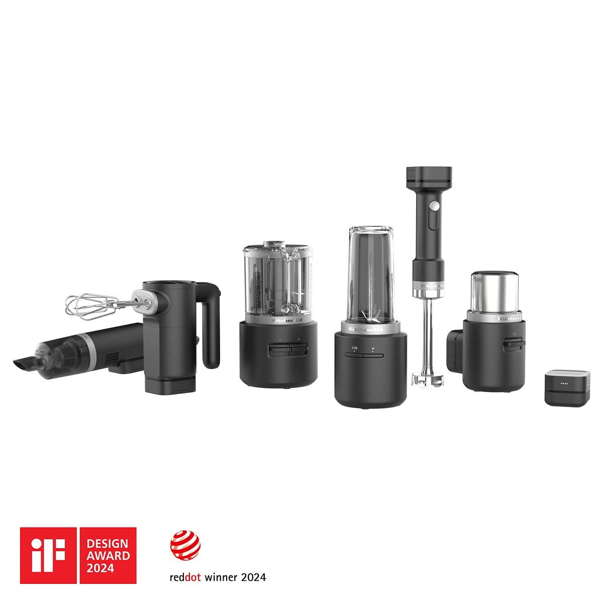 KitchenAid Go® Cordless Food Chopper - battery sold separately - Black Matte - Image 2