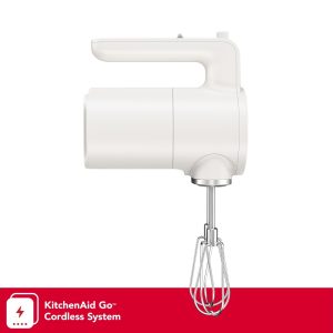 KitchenAid Go® Cordless Hand Mixer - battery sold separately - Porcelain White