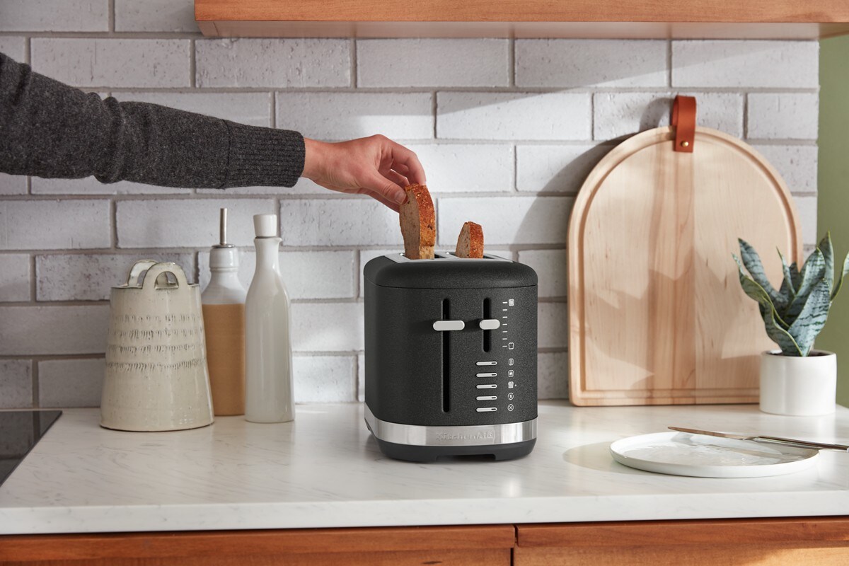 2 Slice Toaster - Cast Iron Black - Image 3