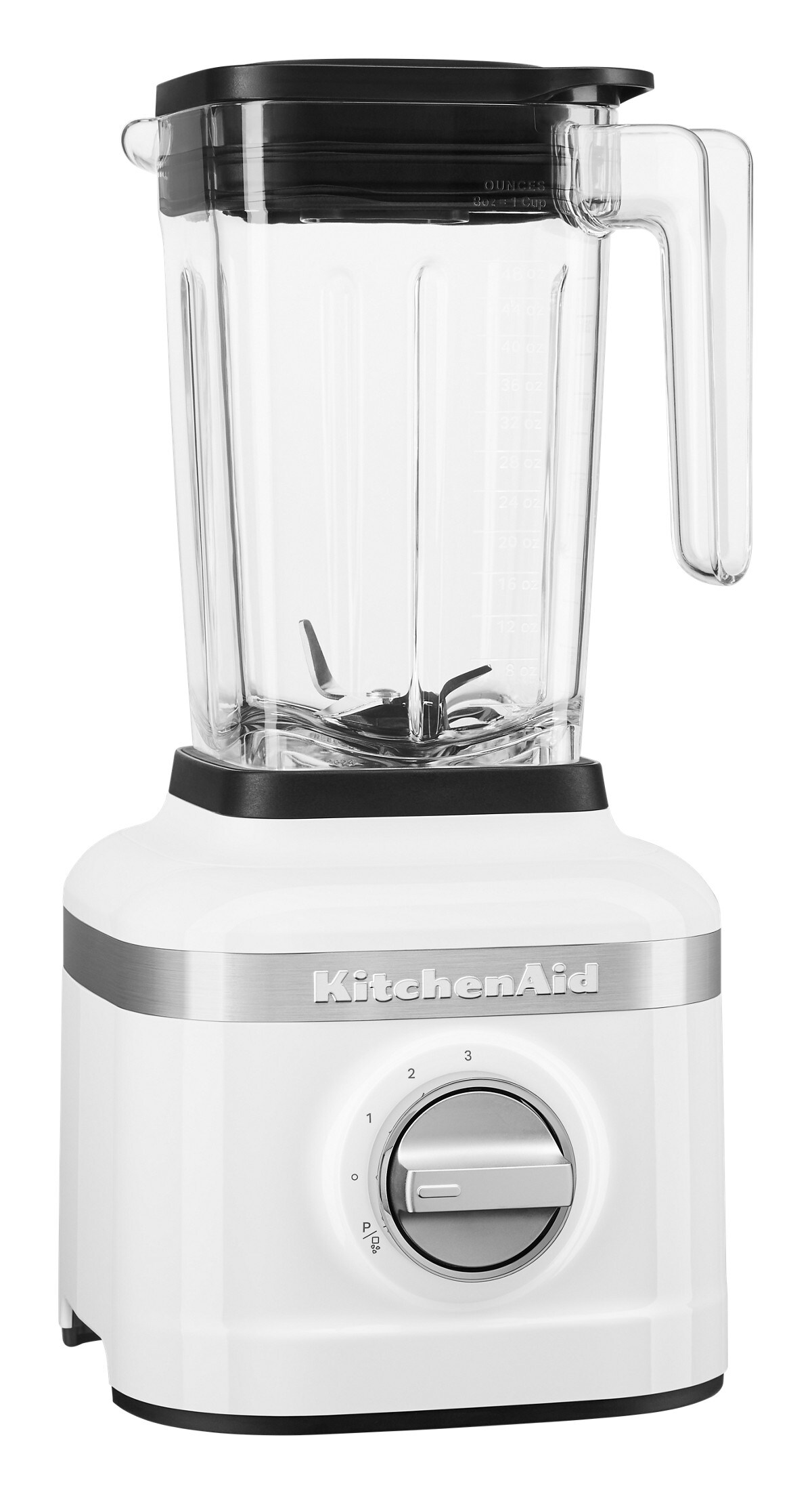 K150 3 Speed Ice Crushing Blender with 2 Personal Blender Jars - White
