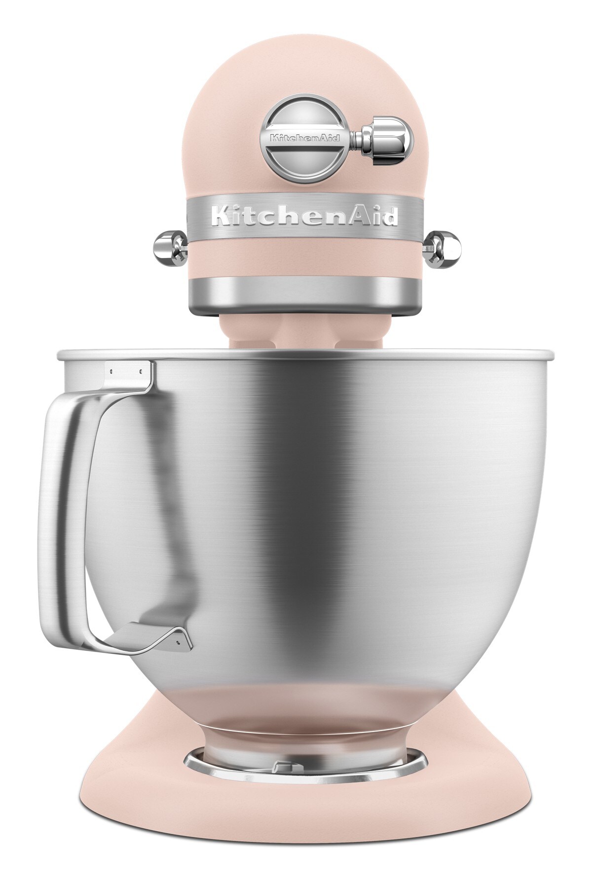 Artisan® Series 5 Quart Tilt-Head Stand Mixer with Premium Touchpoints - Feather Pink - Image 3