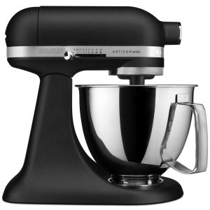 Artisan® Mini 3.5 Quart Tilt-Head Stand Mixer - Cast Iron Black