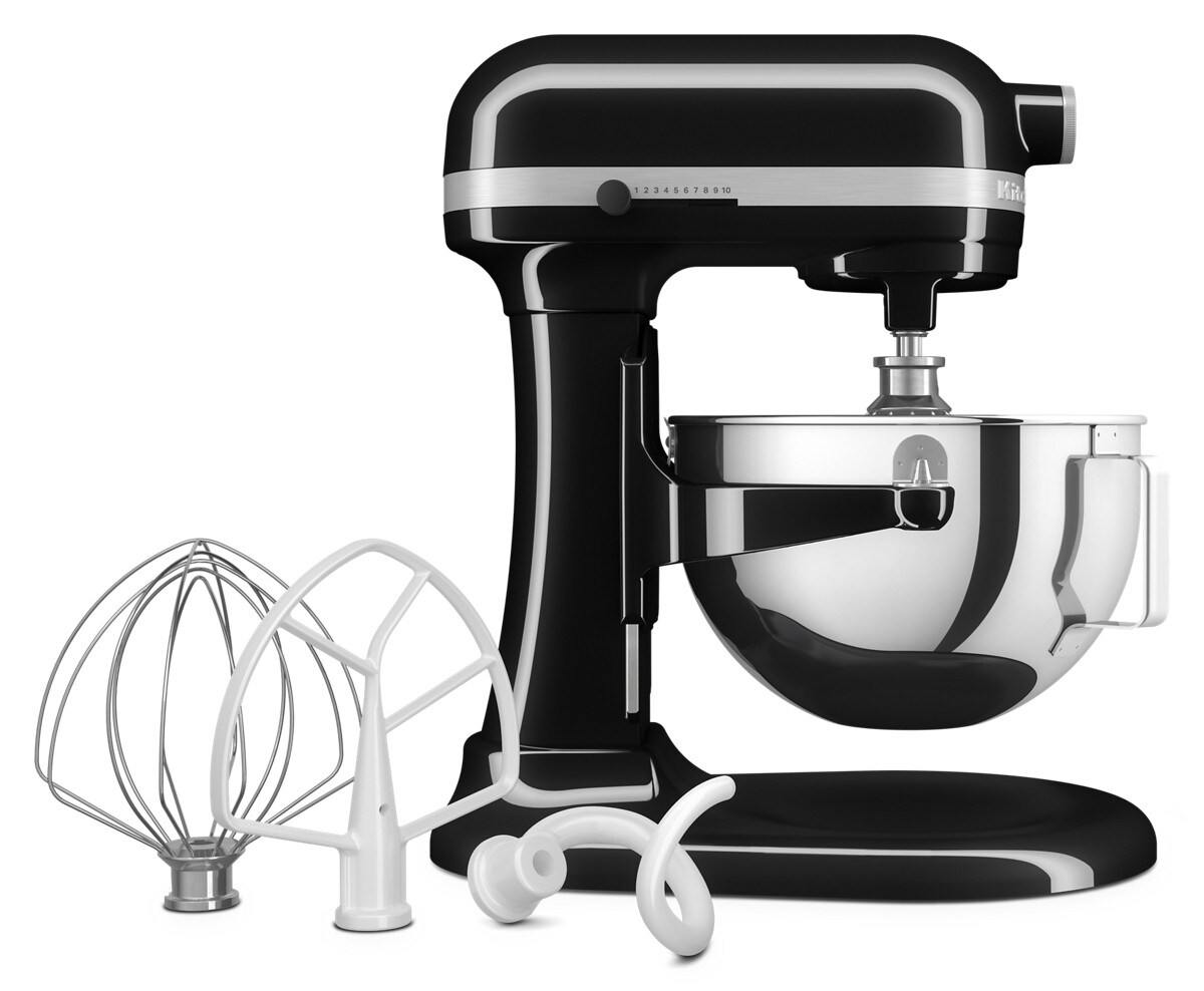 KitchenAid® 5.5 Quart Bowl-Lift Stand Mixer - Onyx Black - Image 4