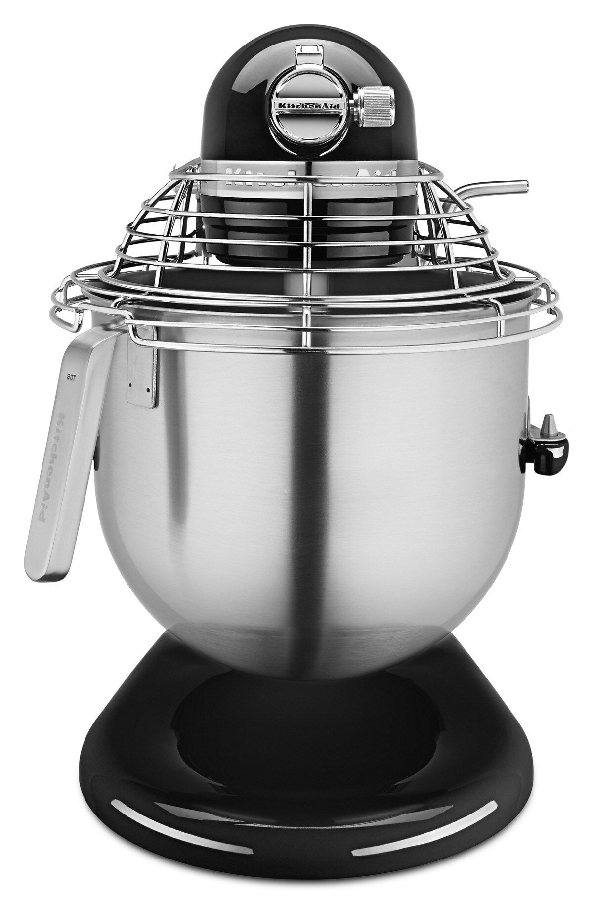 NSF Certified® Commercial Series 8 Quart Bowl-Lift Stand Mixer with Stainless Steel Bowl Guard - Onyx Black - Image 3