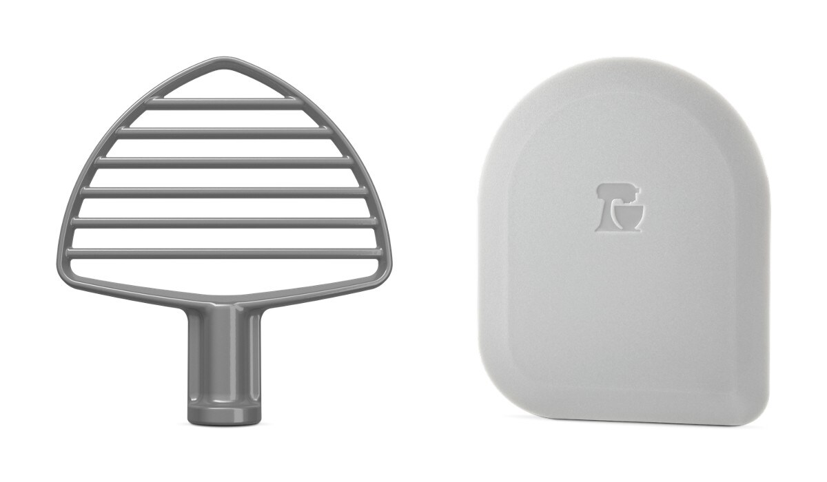 Pastry Beater for KitchenAid® Bowl-Lift Stand Mixers - Silver - Image 3