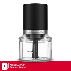 KitchenAid Go® Cordless Top Down Chopper - battery sold separately - Black Matte