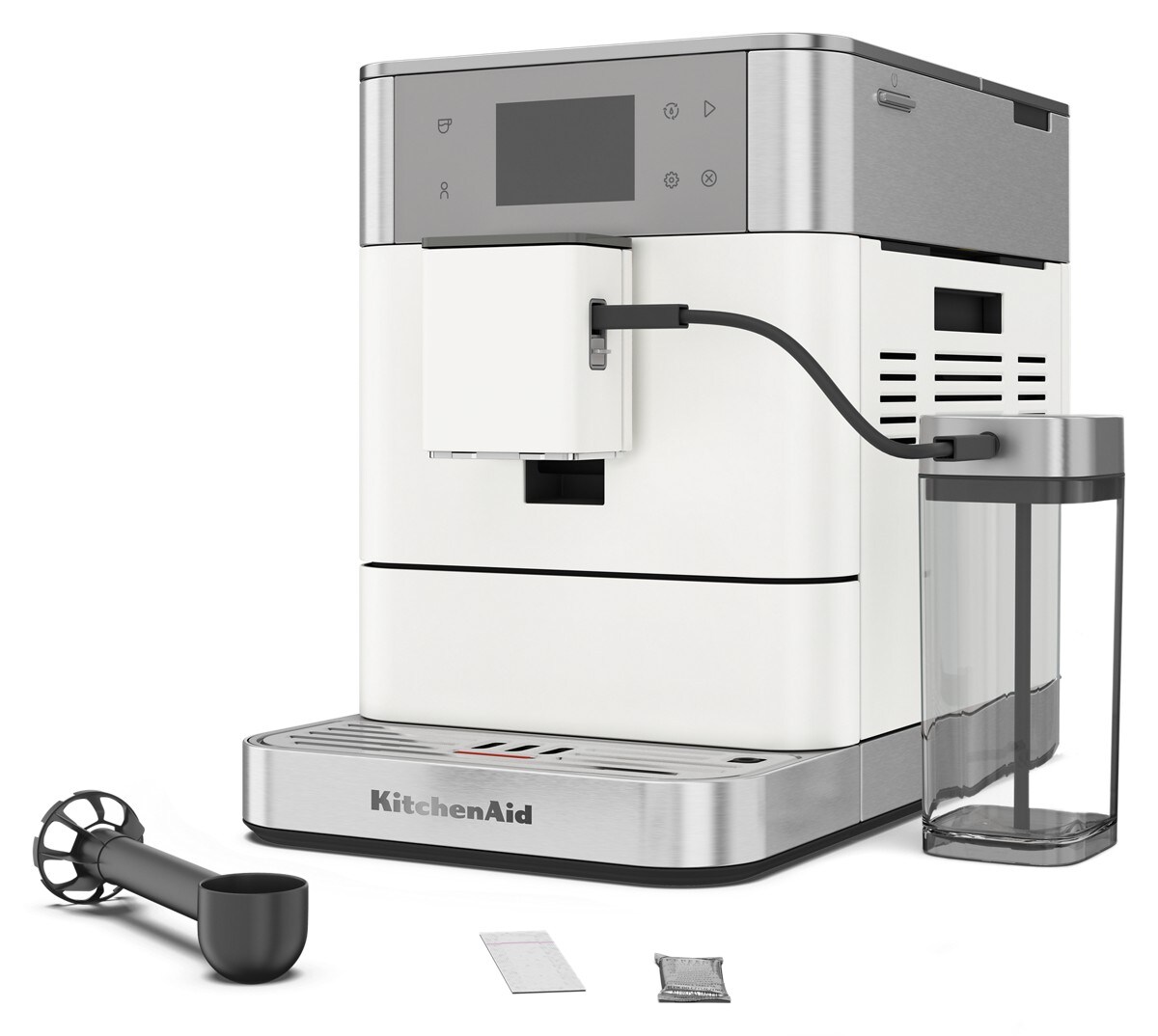 Refurbished Fully Automatic Espresso Machine KF7 - Porcelain White - Image 3
