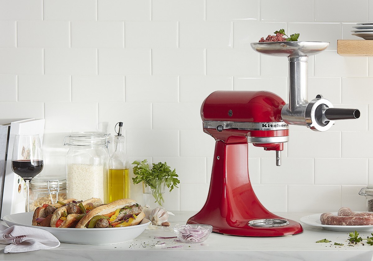 Refurbished Metal Food Grinder Attachment - Image 5