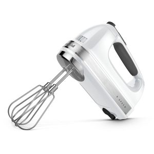 Refurbished 9 Speed Hand Mixer - White